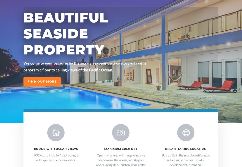 Real Estate websites by woohooSTUDIO